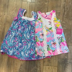 Lot of Two Lilly Pulitzer for Target Dresses, Size 4